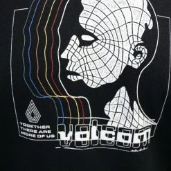 Volcom Men's Black Gridlock BXY Crew S/S T-Shirts (S13)