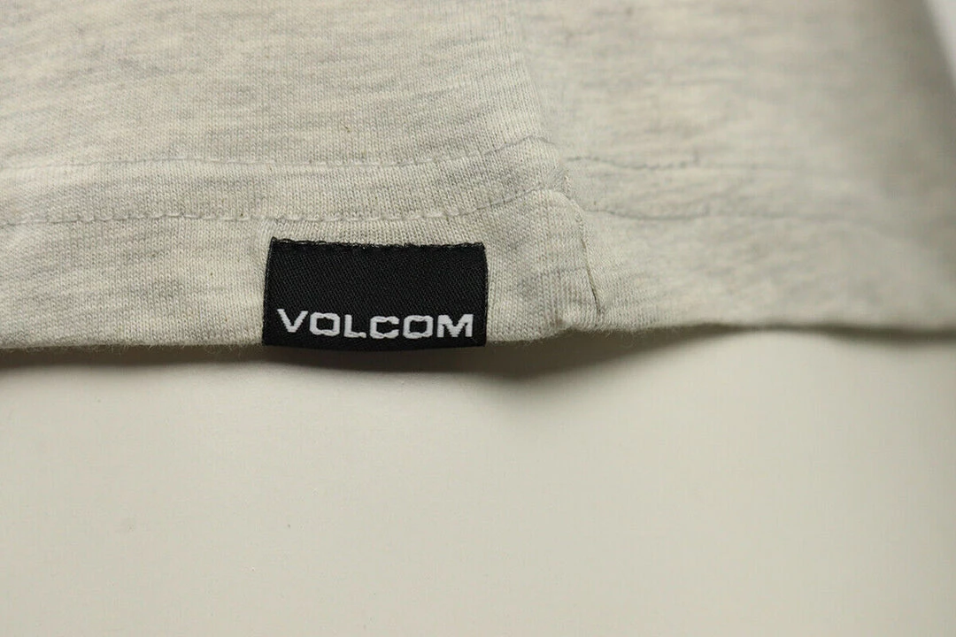 Volcom Men's Heather Cream Grey Circle Logo S/S T-Shirt (S49) New Arrivals 7 Volcom Men's Heather Cream Grey Circle Logo S/S T-Shirt (S49) New Arrivals