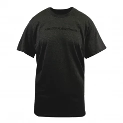 Harley-Davidson Men's Dark Heather Grey Embossed Text S/S T-Shirt