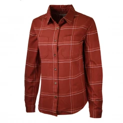 Carhartt Women's Large Lined Plaid L/S Woven Shirt (S03)