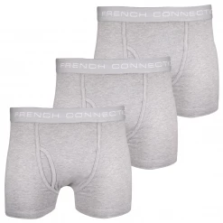 Fcuk, French Connection French Connection Men's Dark Grey & Grey 6 Pack Boxer Briefs New Arrivals