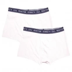 Kenneth Cole Men's 2 Pack Solid Classic Trunks (S06)
