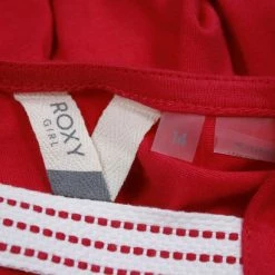 Roxy Girl's Hot Pink Flower Scoop Dress (S03)