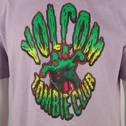 Volcom Men's Lavender Zombie Club S/S T-Shirt (S52) New Arrivals 12 Volcom Men's Lavender Zombie Club S/S T-Shirt (S52) New Arrivals