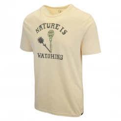 Volcom Men's Cream Nature Is Watching Crew S/S T-Shirts (S26)