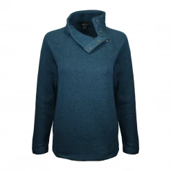 Clearance Eddie Bauer Women's Three Snap On Button Mock Neck Sweater (S04) 48 Clearance Eddie Bauer Women's Three Snap On Button Mock Neck Sweater (S04)