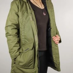 Jackets Carhartt Women's Burnt Olive Yukon Extremes Full Swing Insulated Hooded Coat