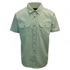 Spotted Clothing PrAna Men's Mint Green Cayman S/S Woven Shirt (S17)