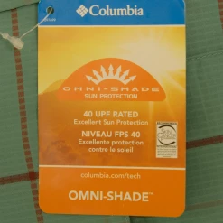 Columbia Men's Teal Red Plaid Thirty Mile Ledge EXS S/S Woven Shirt (344)