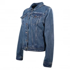 New Arrivals Harley-Davidson Women's Blue Denim Jacket (S05)