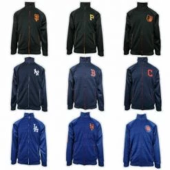 G-III Sports By Carl Banks Men's MLBP 2018 Turtle Neck Zip Sweater