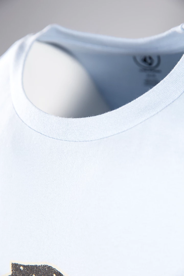 Volcom Men's Light Blue Fossil Shell Loose Fit S/S T-Shirt (S08) 8 Volcom Men's Light Blue Fossil Shell Loose Fit S/S T-Shirt (S08)