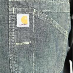 Carhartt Men's Celadon Green Chambray L/S Woven Shirt (S14) New Arrivals