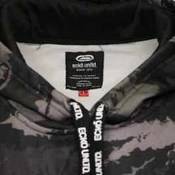 Ecko Unltd. Men's Grey Snakes In The Grass Camo Pull Over Hoodie (S03) 15 Ecko Unltd. Men's Grey Snakes In The Grass Camo Pull Over Hoodie (S03)