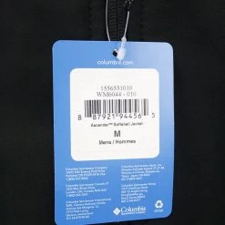 Columbia Men’s Black Ascender Water Resistant Softshell Zip Up Jacket