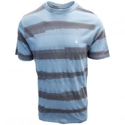 Volcom Men's Hydroblue Bellovisto Crew S/S T-Shirts (S05)