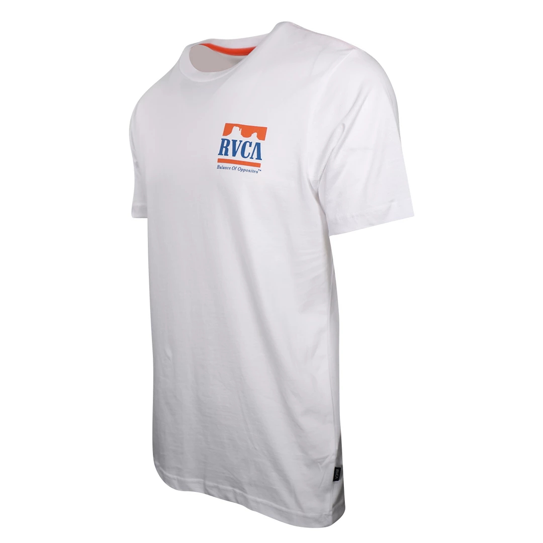 RVCA Men's White Grand Canyon Route 66 Regular Fit S/S T-Shirt (S16) 5 RVCA Men's White Grand Canyon Route 66 Regular Fit S/S T-Shirt (S16)