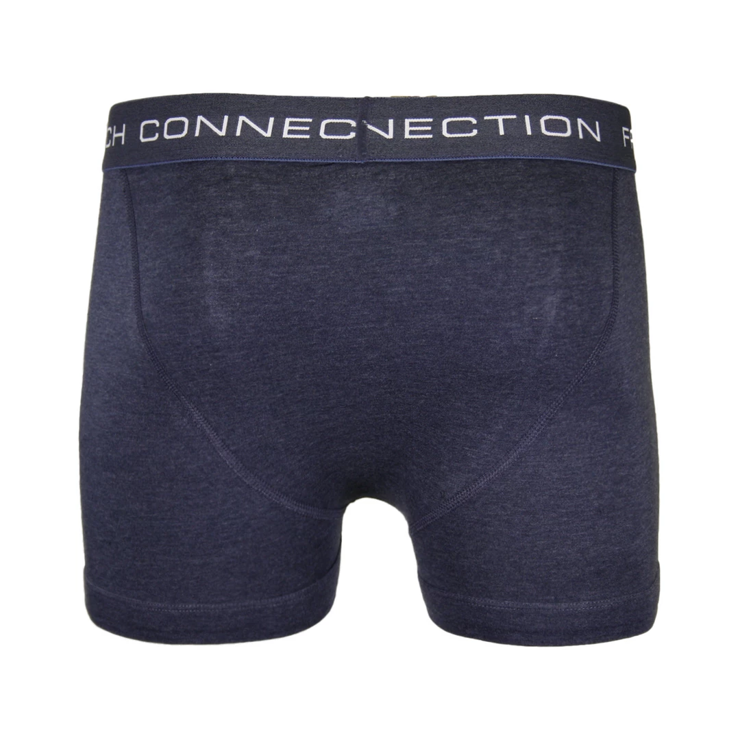 French Connection Men's 3 Pack Navy Blue, Grey, Dark Grey Boxer Briefs (S04) 5 French Connection Men's 3 Pack Navy Blue, Grey, Dark Grey Boxer Briefs (S04)