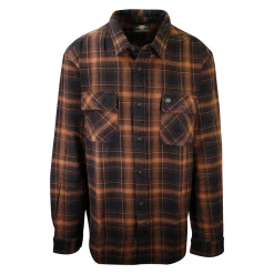 Harley-Davidson Men's Black Brown Plaid L/S Woven Shirt (S15)