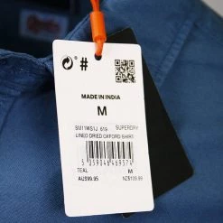 Superdry Men's Lined Dried Oxford L/S Woven Shirt