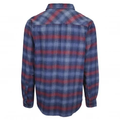 Columbia Men's Omniwick Red Blue L/S Plaid Flannel (S02) (Size 2XL)