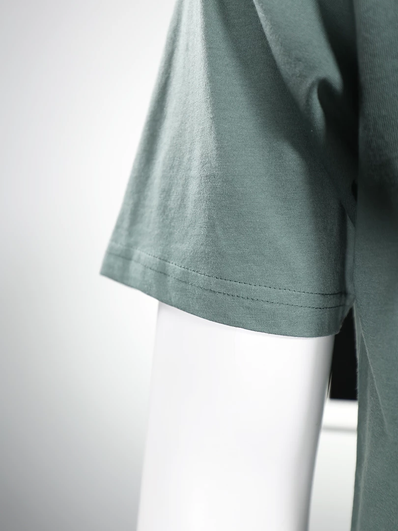 RVCA Men's Green Trouble In Paradize Regular Fit S/S T-Shirt (S27) 7 RVCA Men's Green Trouble In Paradize Regular Fit S/S T-Shirt (S27)