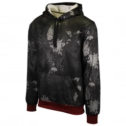 Ecko Unltd. Men's Black String Camo Pull Over Hoodie (S08) Mens