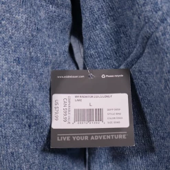 Eddie Bauer Women's Lake Blue Fleece Full Zip Hoodie (S01E) Womens