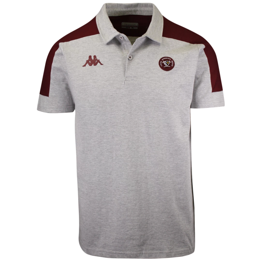 Mens Kappa Men's Slim Fit Balla Union Bordeaux Begles S/S Polo Shirt 7 Mens Kappa Men's Slim Fit Balla Union Bordeaux Begles S/S Polo Shirt