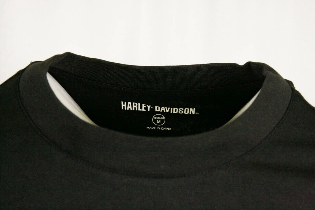 Harley-Davidson Men's Black Pocket Logo L/S T-Shirt 7 Harley-Davidson Men's Black Pocket Logo L/S T-Shirt