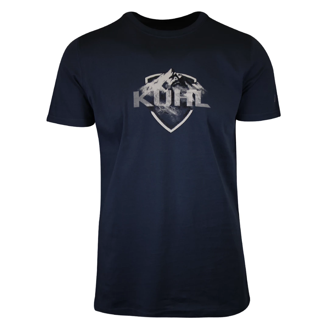 Kuhl Men's Pirate Blue Mountain Born In The Wild S/S T-Shirt (S11B) 3 Kuhl Men's Pirate Blue Mountain Born In The Wild S/S T-Shirt (S11B)