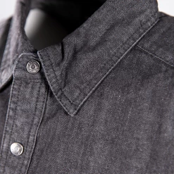 Harley-Davidson Men's Charcoal Denim Sleeveless Vest