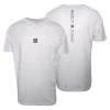 RVCA Men's White Olive VA Mini Box Regular Fit S/S T-Shirt (S05)