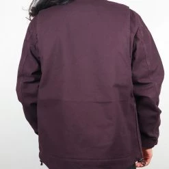 Carhartt Women's Deep Wine Shadow Full Swing Caldwell Jacket (S01A)