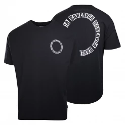 RVCA Men's Black BAKERVCA Circle Relaxed Fit S/S T-Shirt (S10)