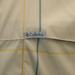 Columbia Men's Beige Plaid Thirty Mile Ledge EXS S/S Woven Shirt (271) XL