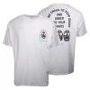 RVCA Men's White Chaos Relaxed Fit S/S T-Shirt (S11)