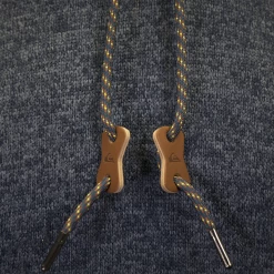 Quiksilver Men's Heather Blue Raglan Pullover Hoodie (S03) Quik Silver