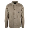 VANS Men's Tortilla Brown Drill Chore Button Up Coat