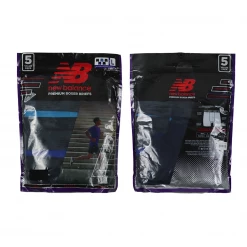 New Balance Men's Black, Grey, Navy, Bright Blue 5 Pack Boxer Brief (S05) Mens