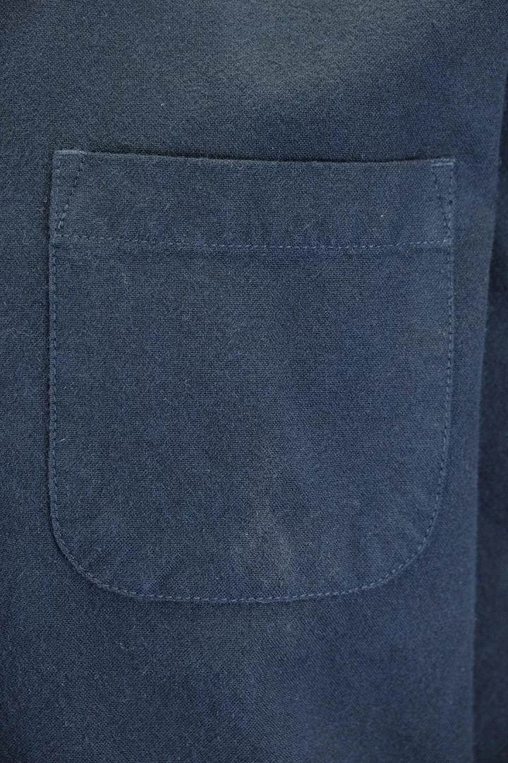 Spotted Clothing PrAna Men's Solid Dark Blue L/S Woven Shirt (S06) 6 Spotted Clothing PrAna Men's Solid Dark Blue L/S Woven Shirt (S06)