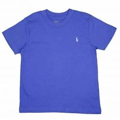 Polo Ralph Lauren Toddler Blue - Light Blue Pony Round Neck S/S T-Shirt (S07)
