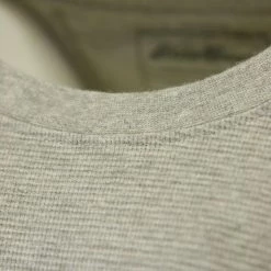 Eddie Bauer Men's HTH Grey Wildriver Thermal Crew Neck L/S T-Shirt (S03) Mens