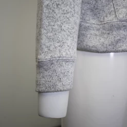 Quiksilver Men's Heather Navy & Grey Two Tone Full Zip Hoodie (S01) Quik Silver