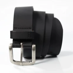 Billabong Men's Black Buffalo Leather Belt (S03)