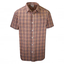 Columbia Men's Rapid Rivers II Color Box Plaid S/S Shirt (Retail $40)