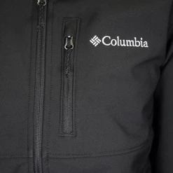 Columbia Men’s Black Ascender Water Resistant Softshell Zip Up Jacket