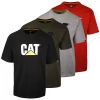 Caterpillar Men's Solid Color 3D Trademark S/S T-Shirt (S01)