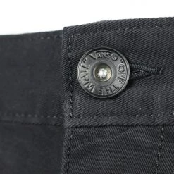Vans Men's Black Walter 5-Pocket Classic Chino Short