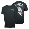 RVCA Men's Pine Green Grim Reaper Regular Fit S/S T-Shirt (S17)